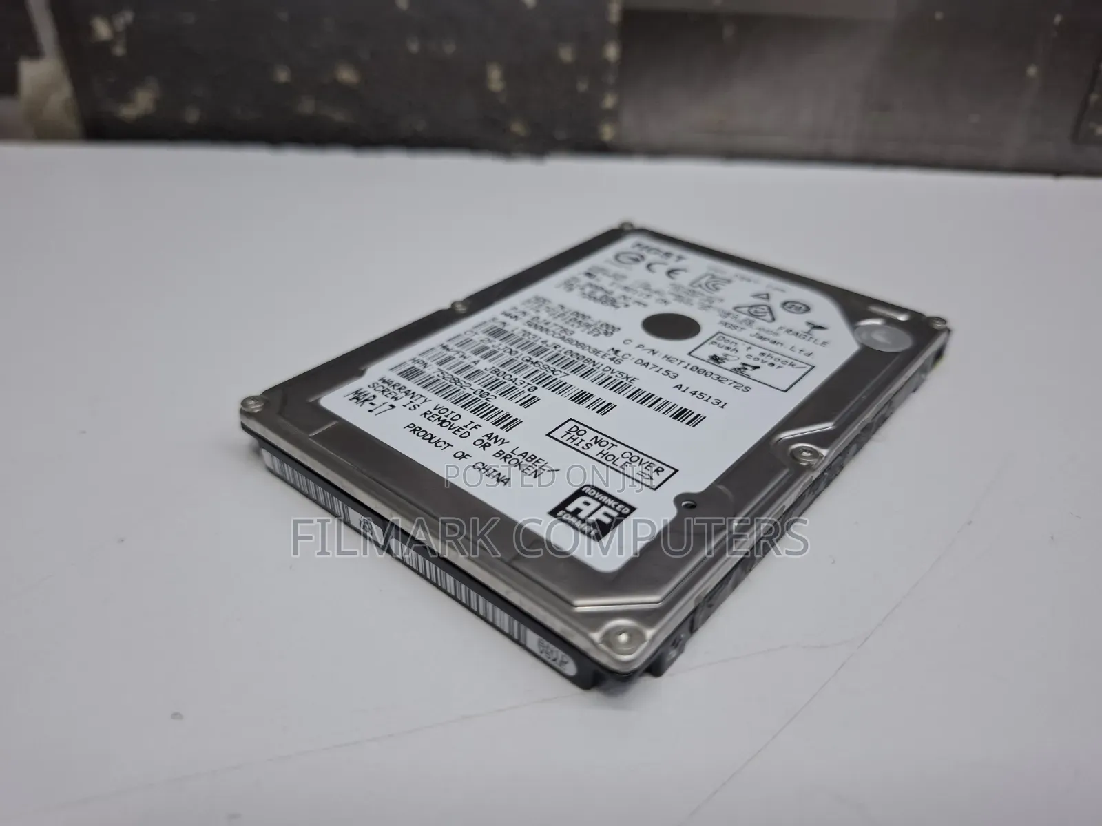 HGST 1tb 7200prm Hts721010a9e630 32mb 6gb/S Sata 2.5" Internal HDD