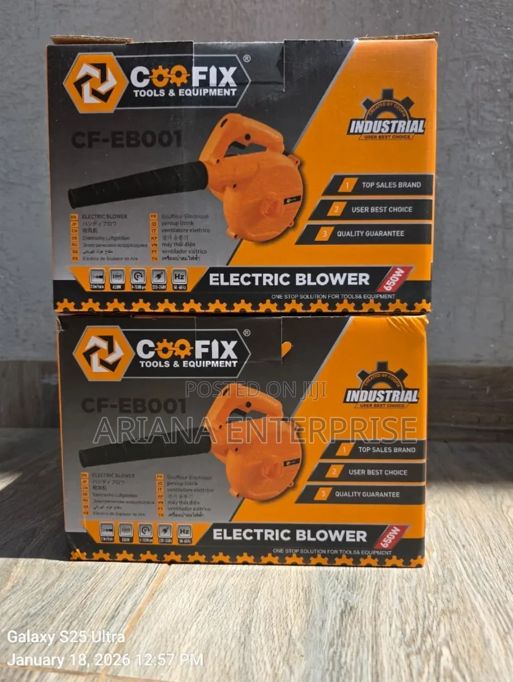 Corded Coofix Electric Blower