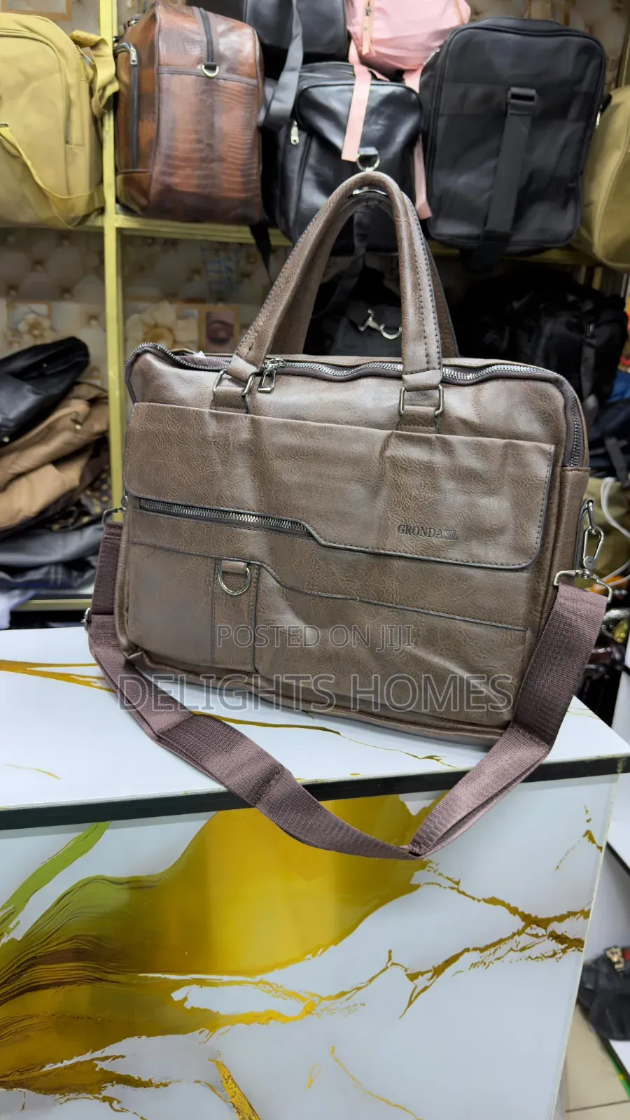 Big Size Leather Laptop Bags-Yu