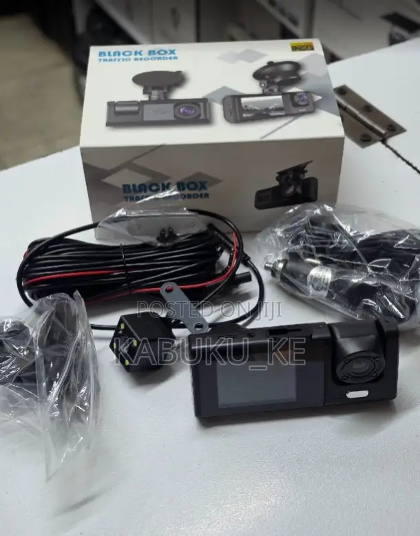 Dash Cam Vehicle Camera With Front Inside and Rear Camera