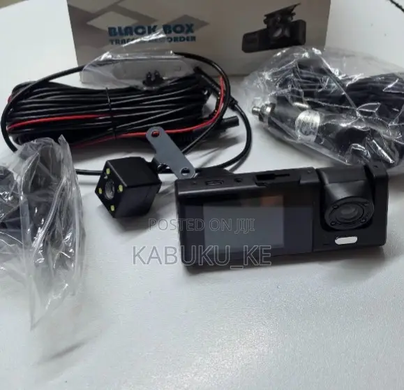 Dash Cam Vehicle Camera With Front Inside and Rear Camera