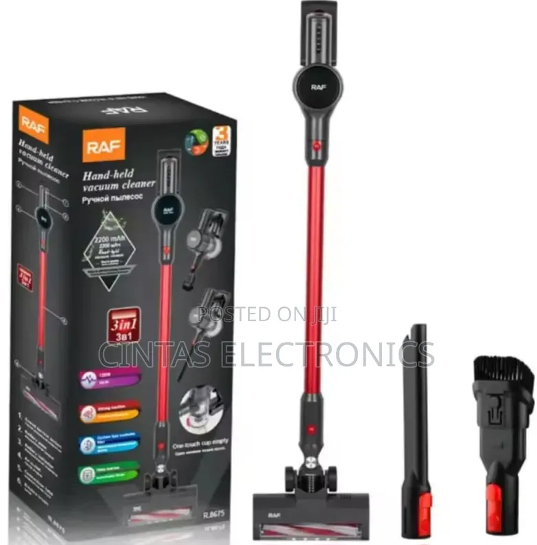 RAF Cordless Hand Held Vacuum Cleaner