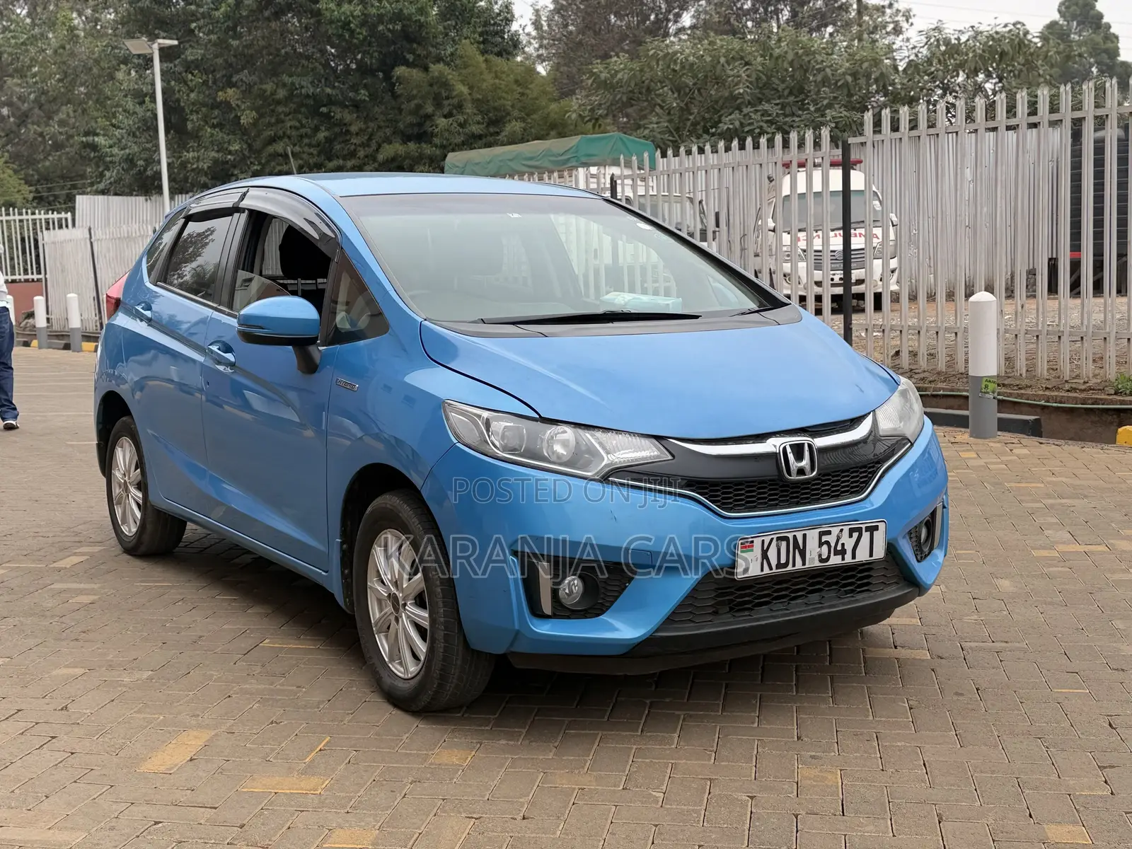 Honda Fit EV 2013 Blue