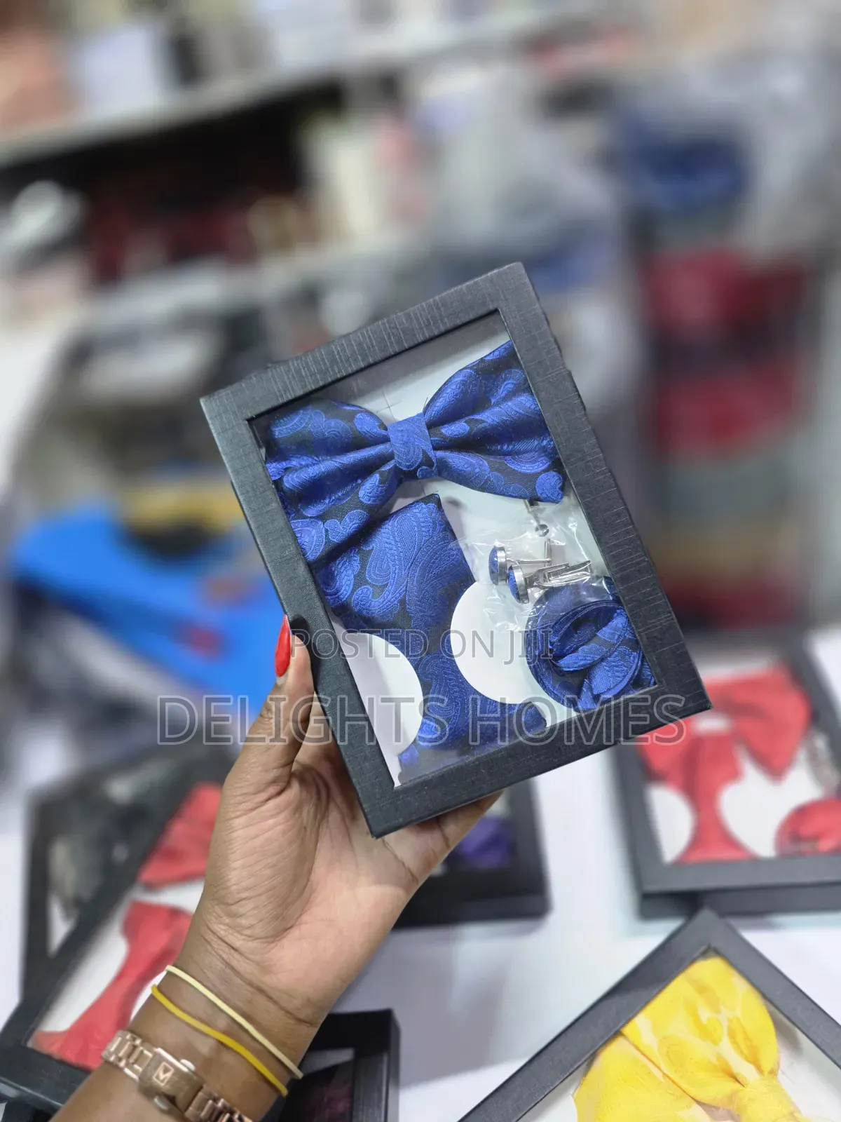 Classy 4 in 1 Bow Tie Gift Set-Yu