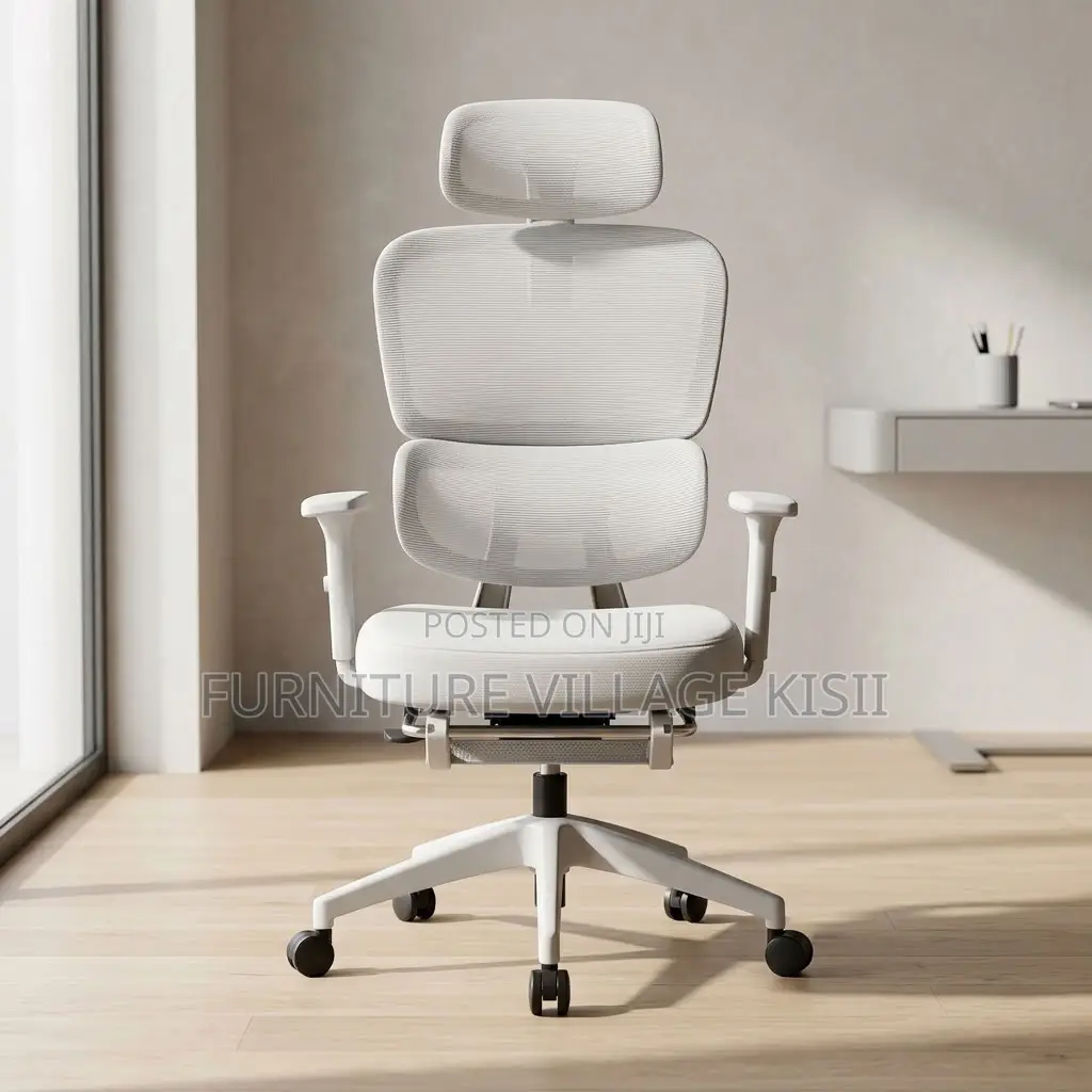 Office Orthopedic Chair With Footrest