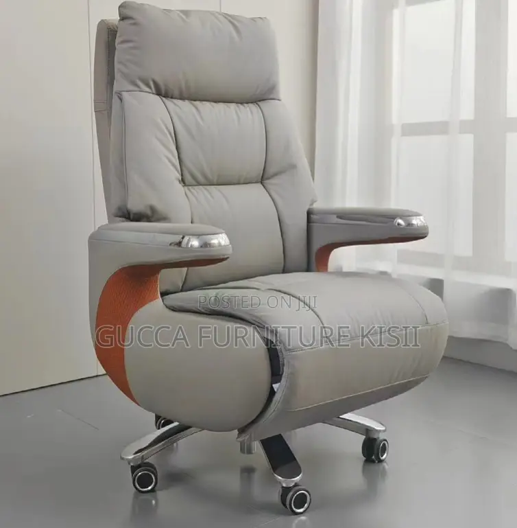 Upholstered Boss Leather Recliner Chair
