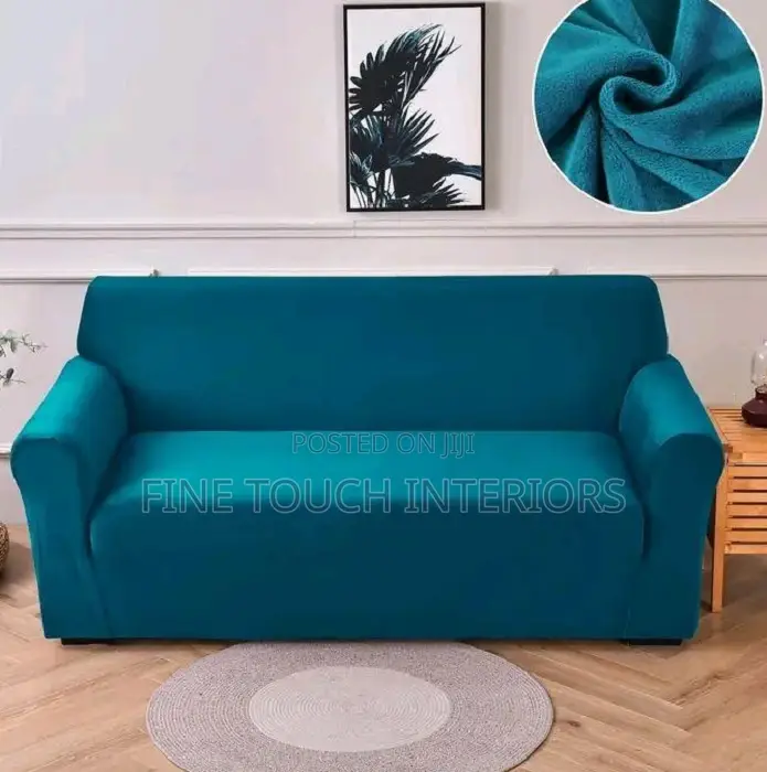Velvet Plain Sofa Covers