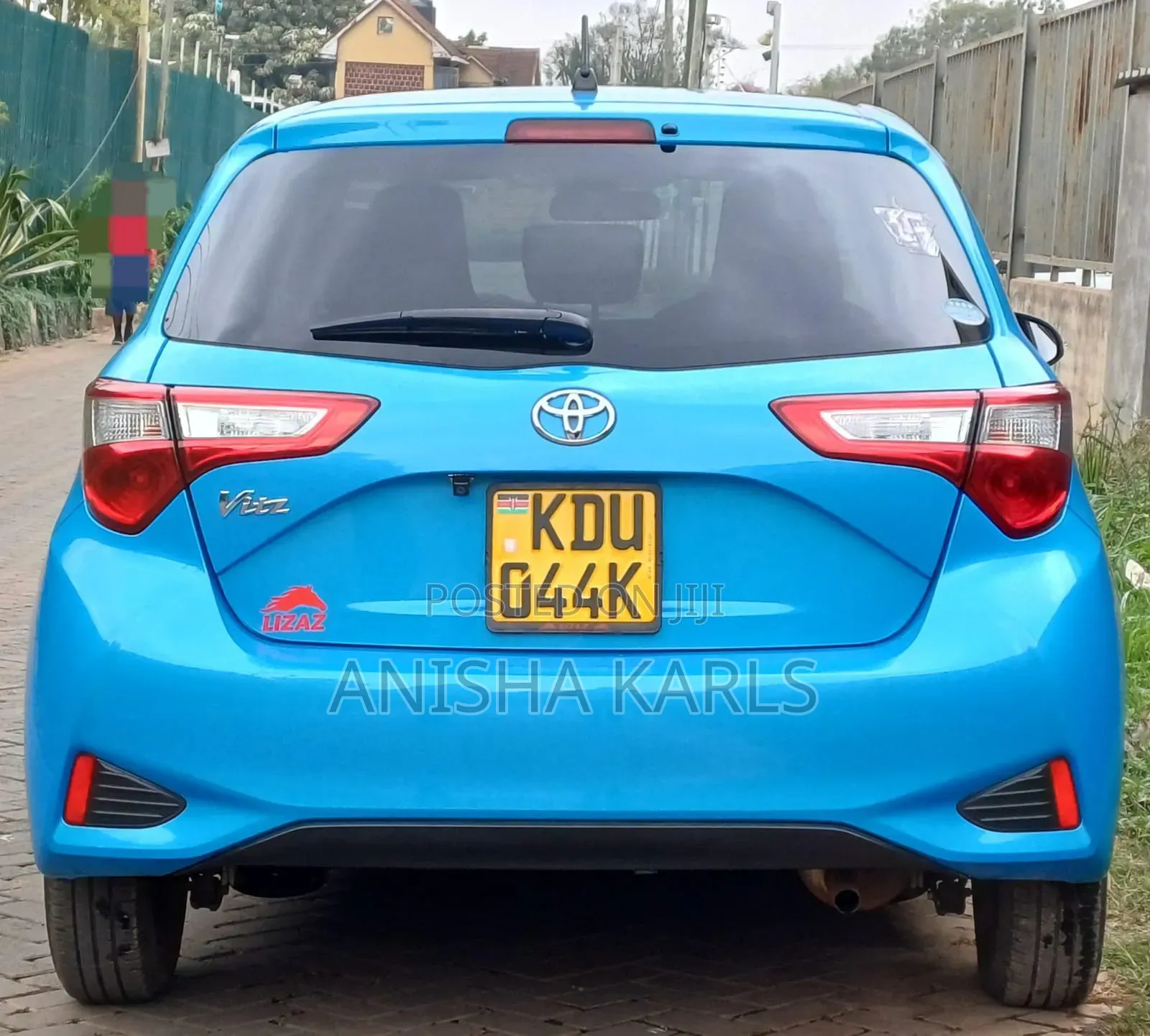 Toyota Vitz 2018 Blue