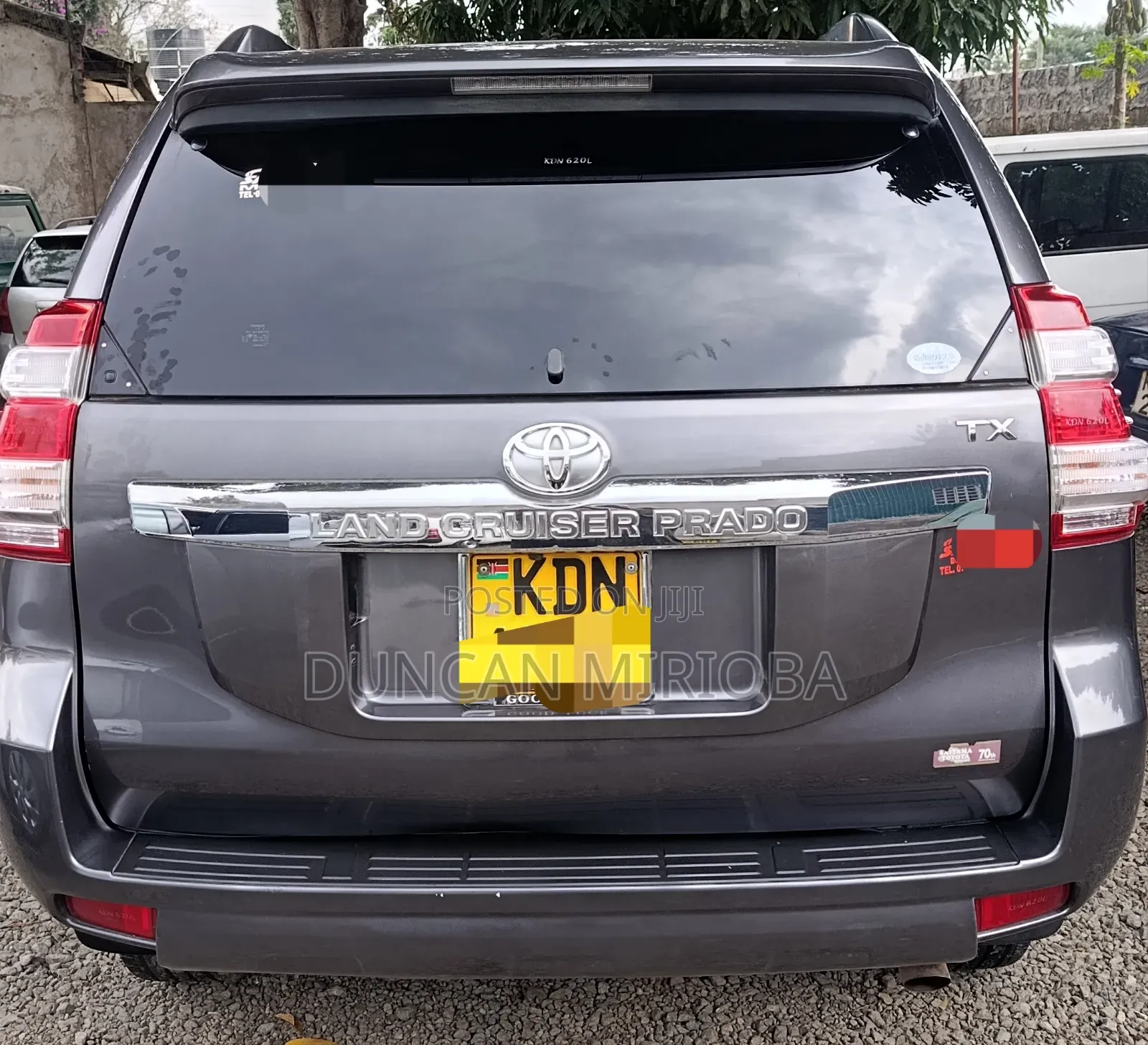 Toyota Land Cruiser Prado 2017 Gray