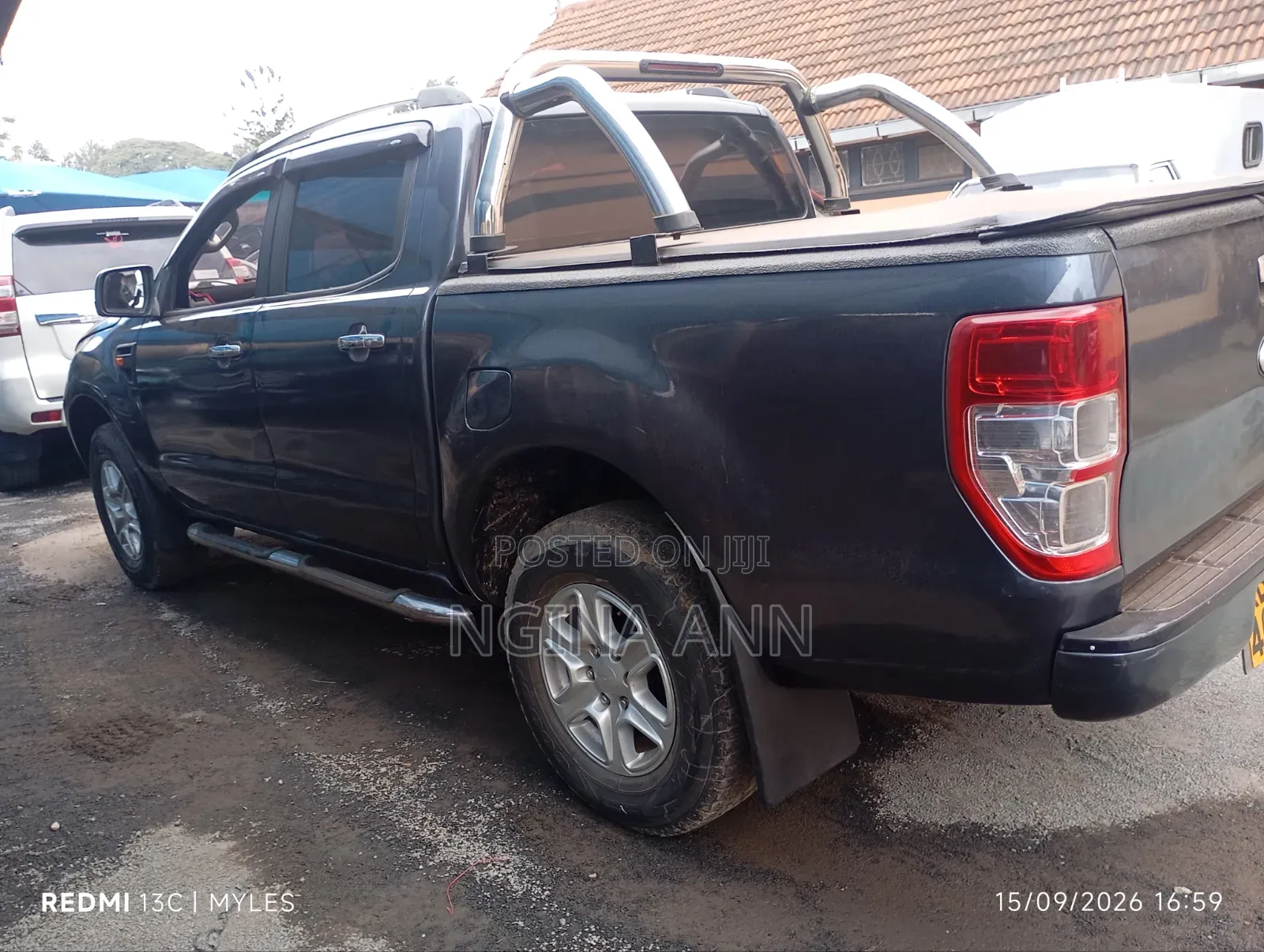 Ford Ranger Wildtrak 2012 Gray