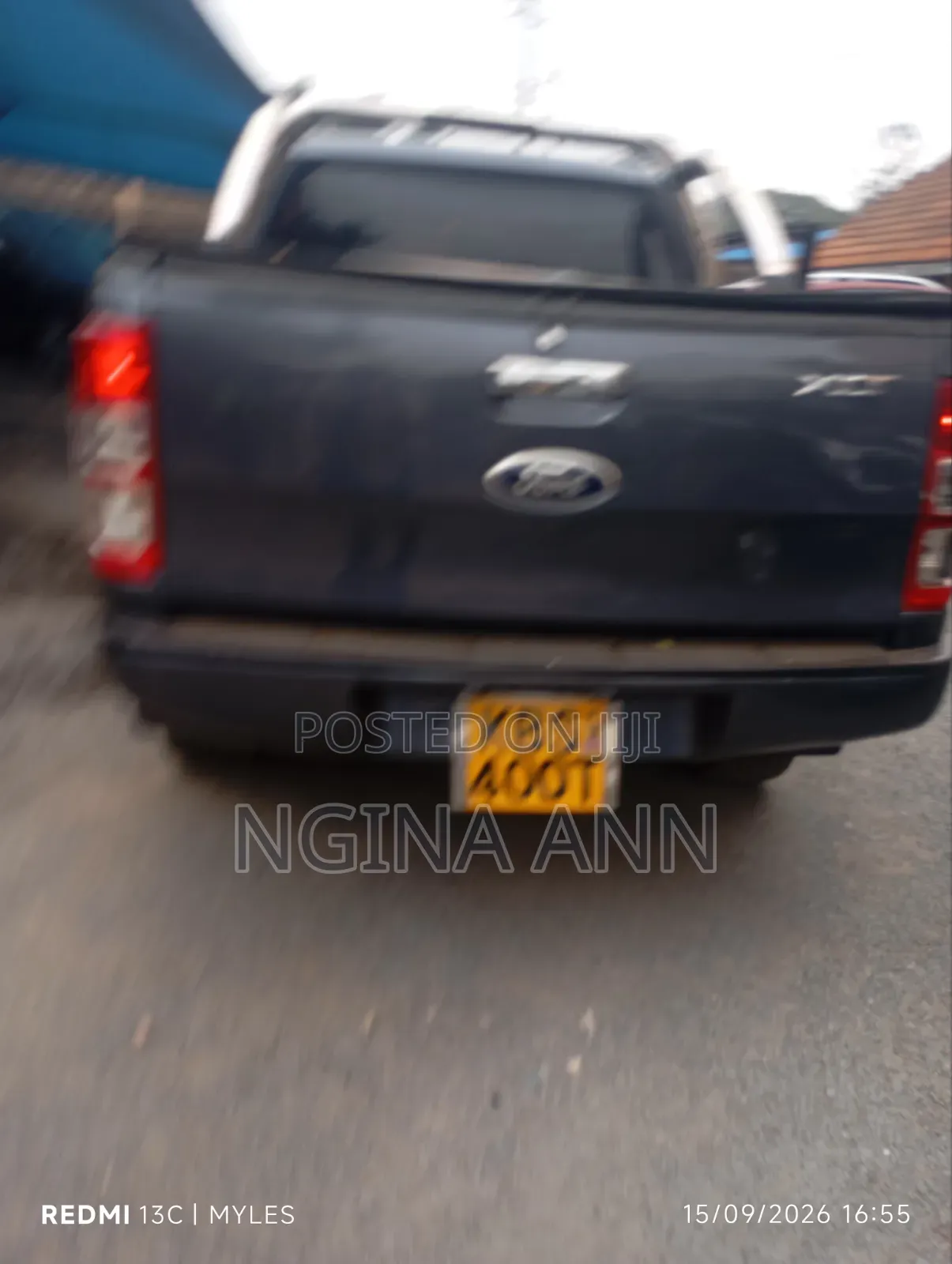 Ford Ranger Wildtrak 2012 Gray