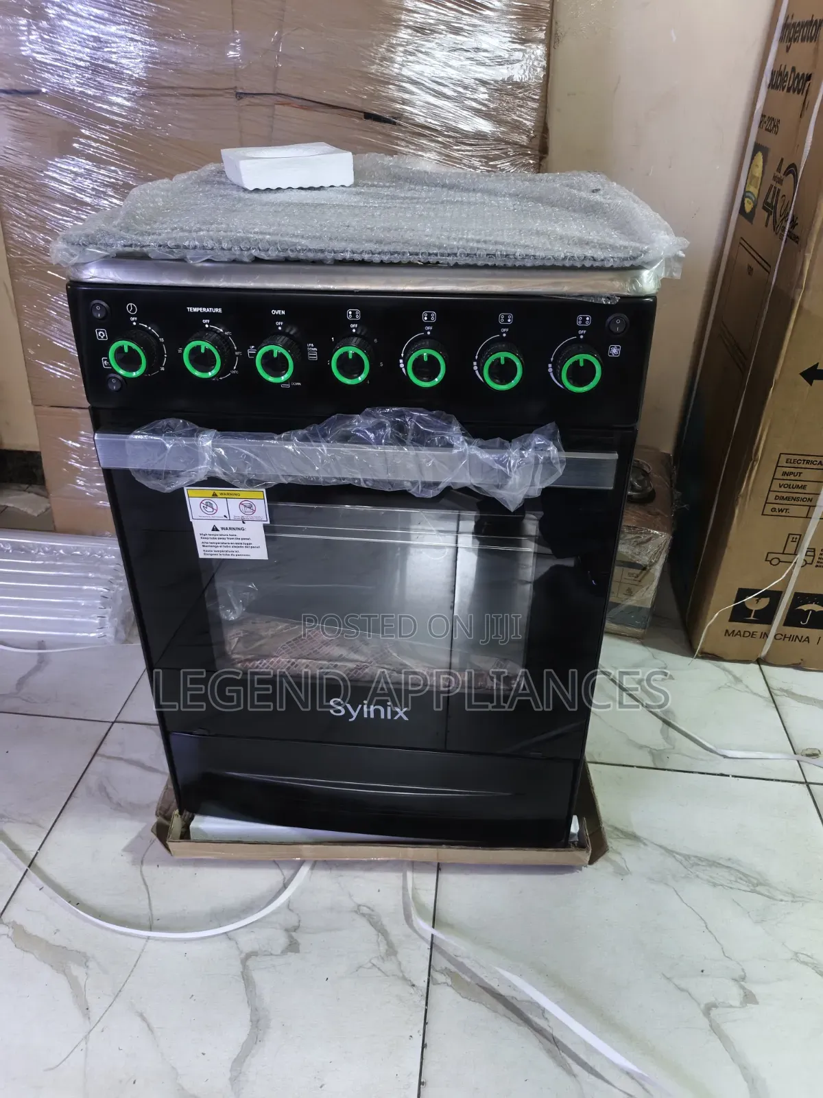 Syinix 60 by 60 3+1 Standing Cooker