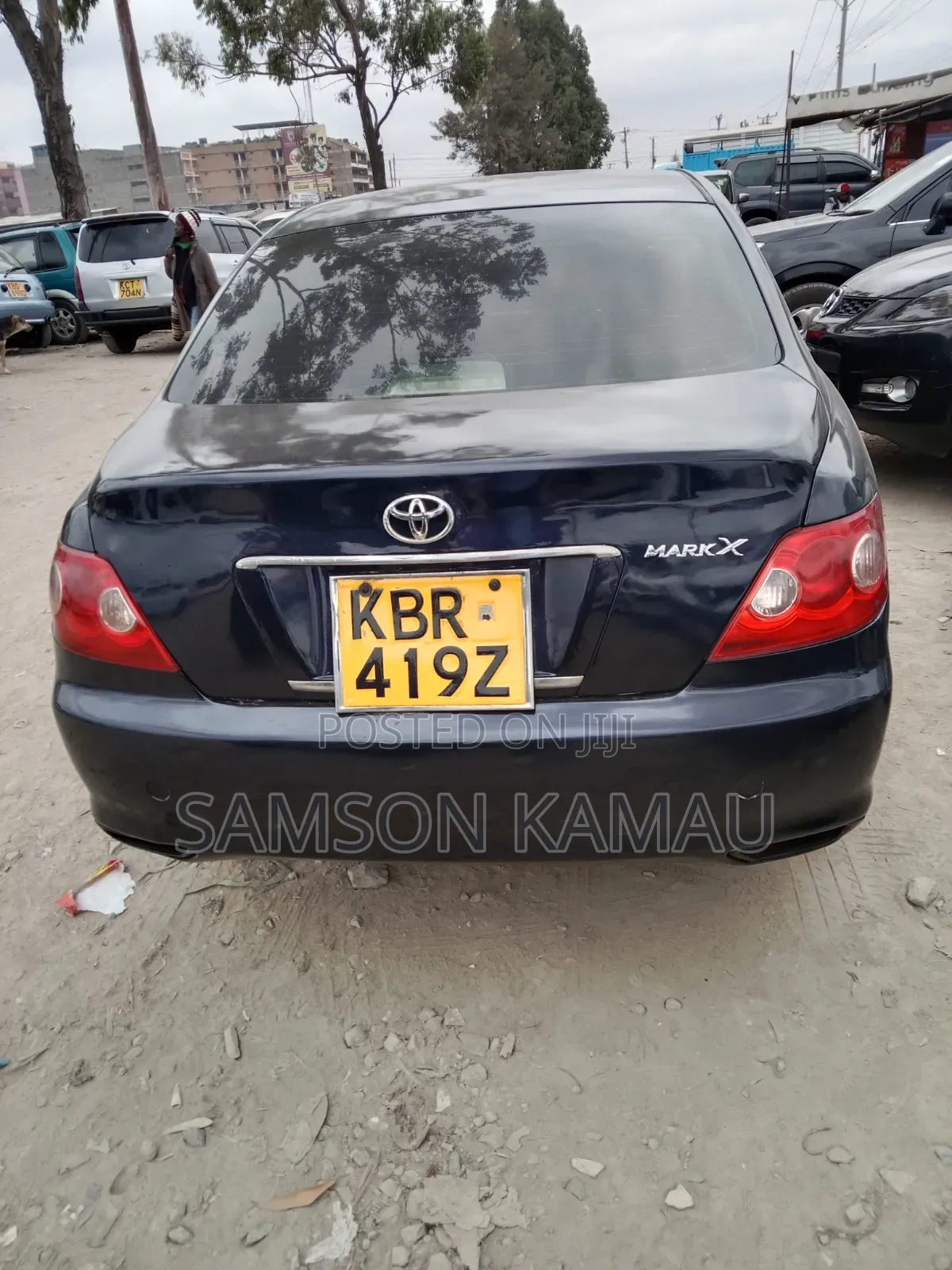 Toyota Mark X 2007 Blue