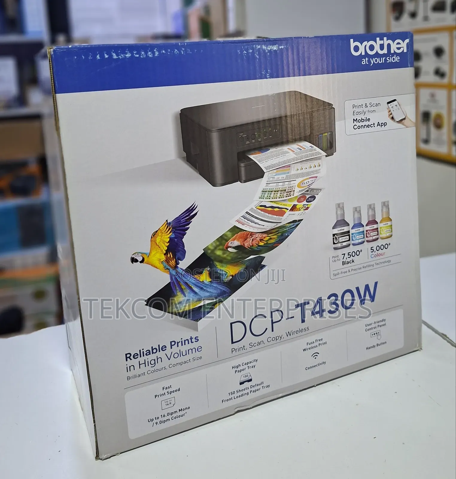 Brother DCP-T430w Multifunction (Print Scan Copy) Wifi Ink Tank .