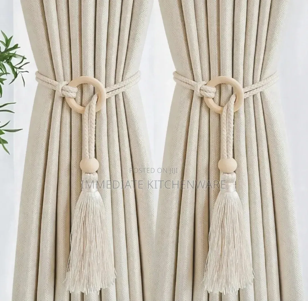 2pcs Curtain Tassel Holdbacks