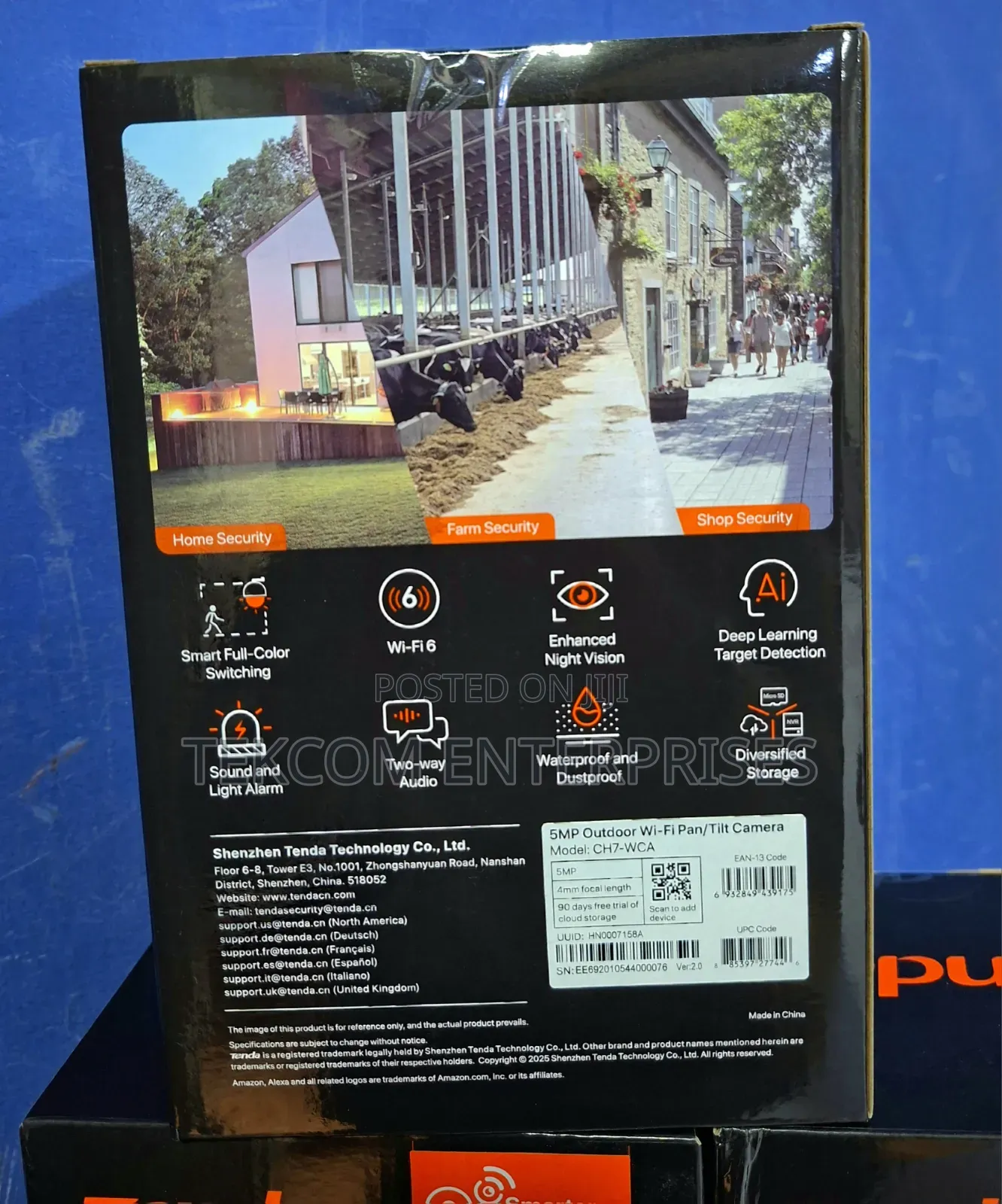 Tenda Ch7 5mp CCTV Camera
