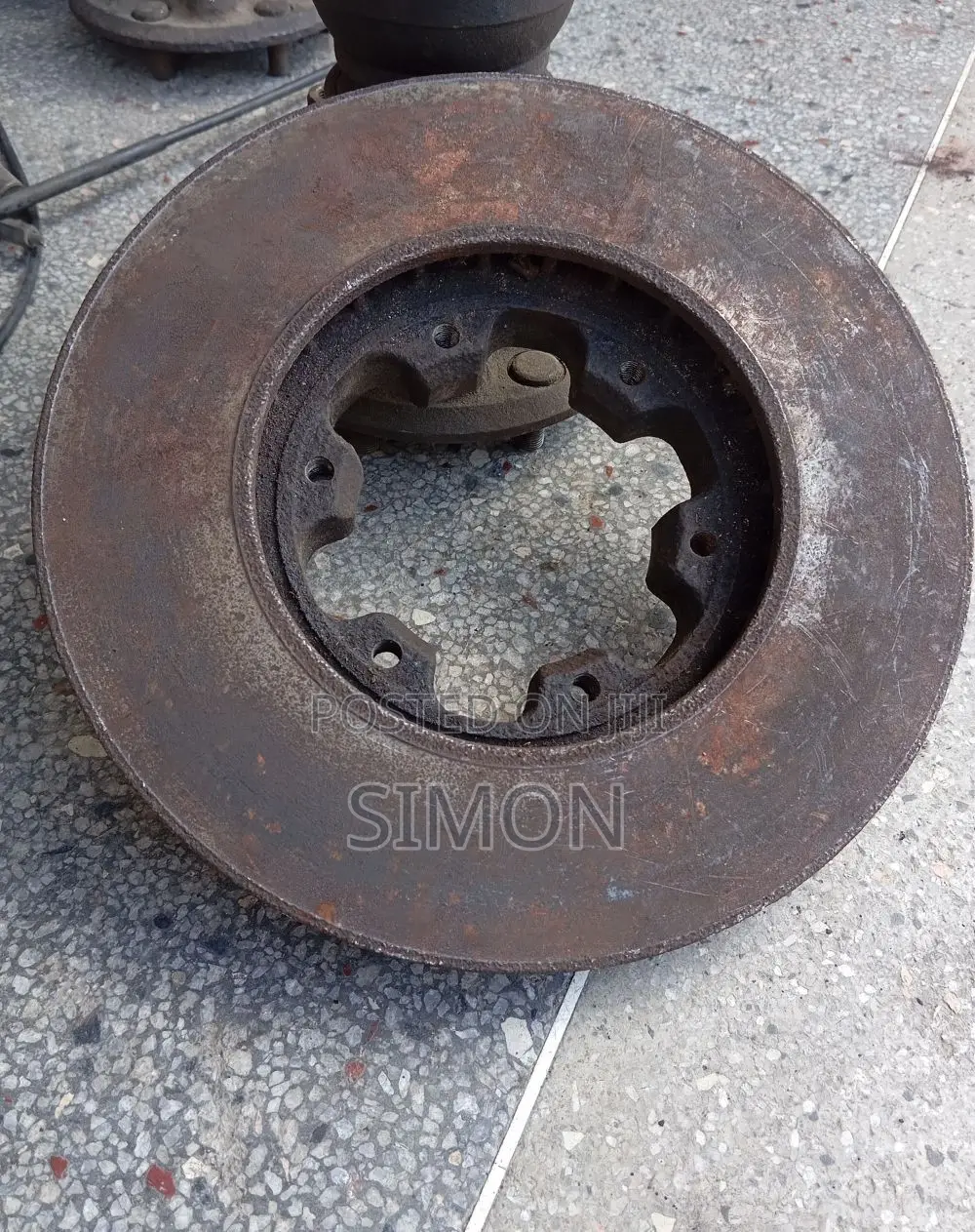Brake Disc Front ZD30 HAMMER