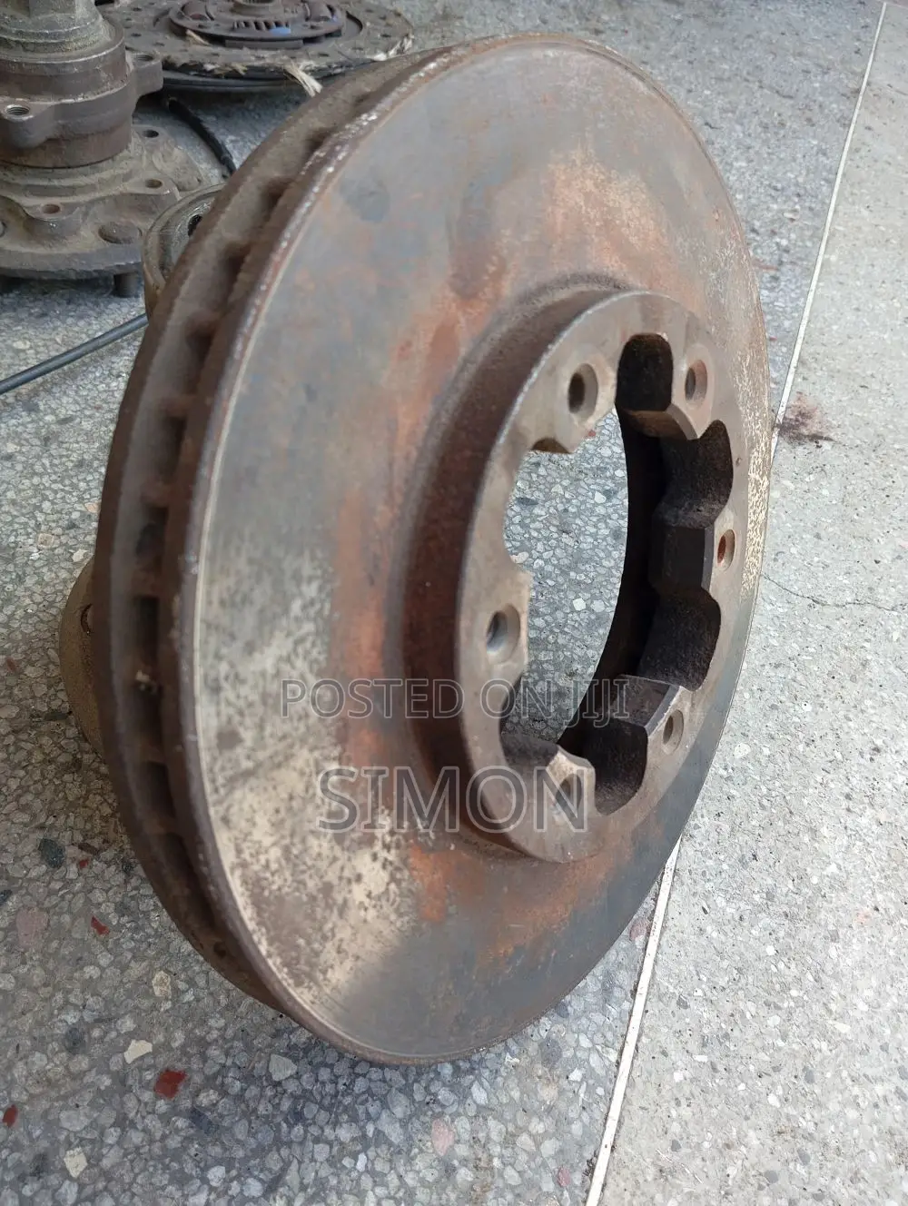 Brake Disc Front ZD30 HAMMER