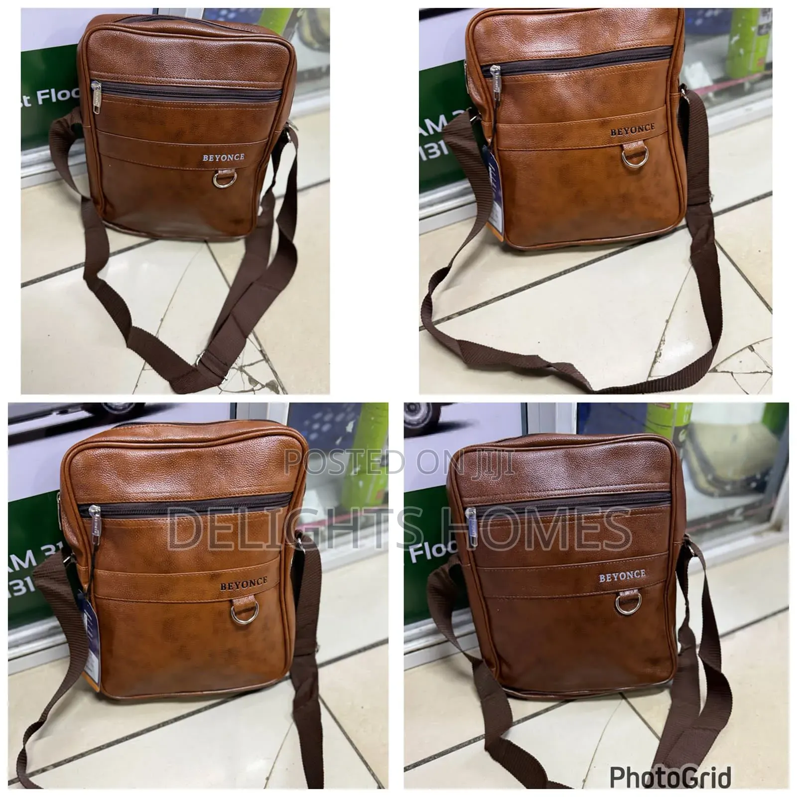Big Leather Compact Side Bag-Yu