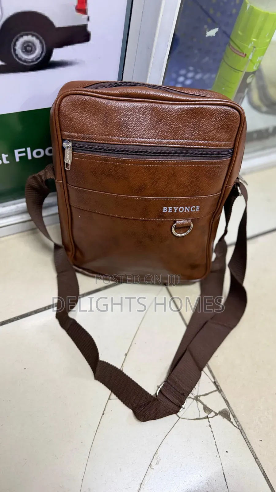 Big Leather Compact Side Bag-Yu