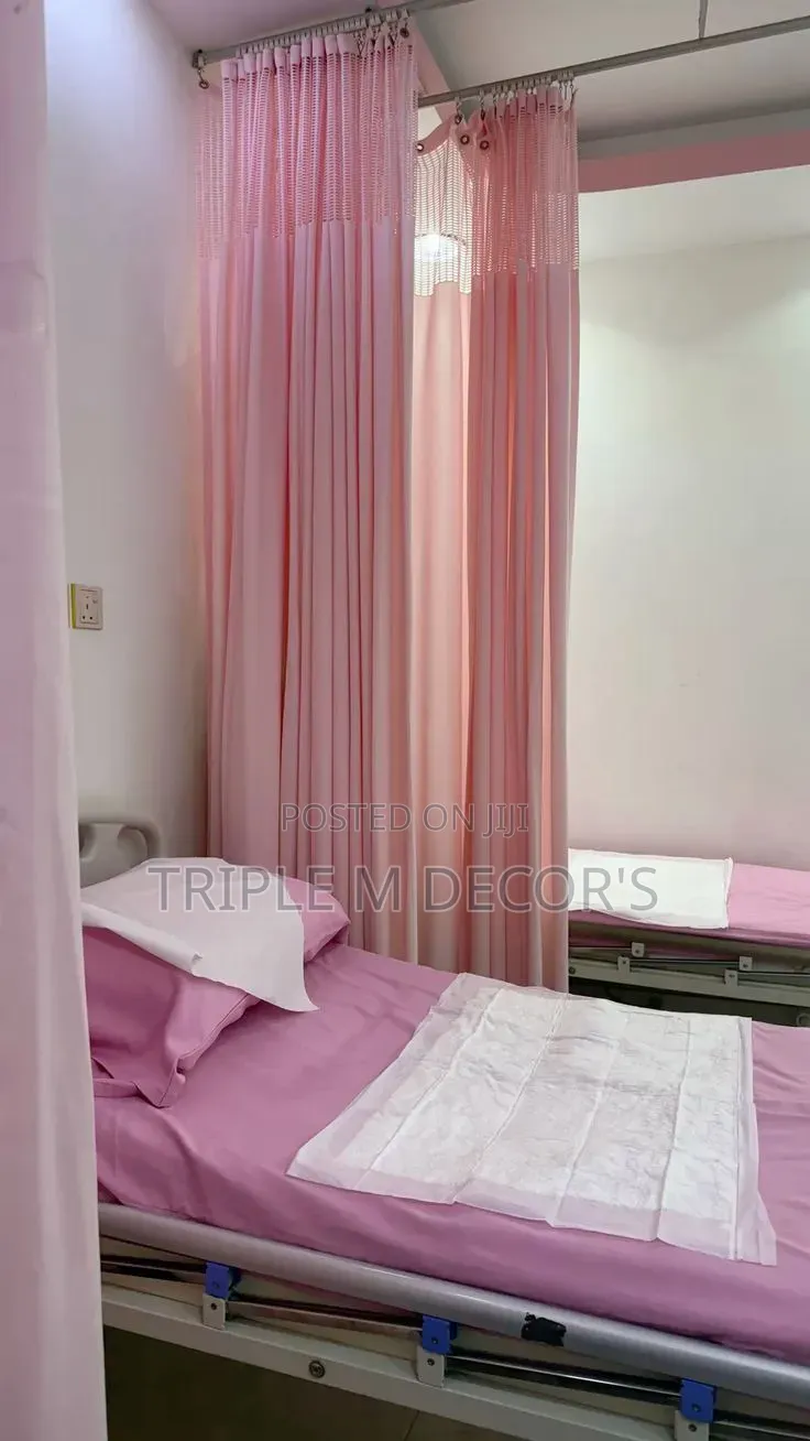 Pink Hospital Curtains