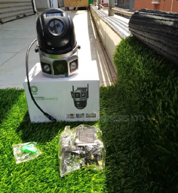 4G Dual Camera PTZ CCTV With V380 Mobile App