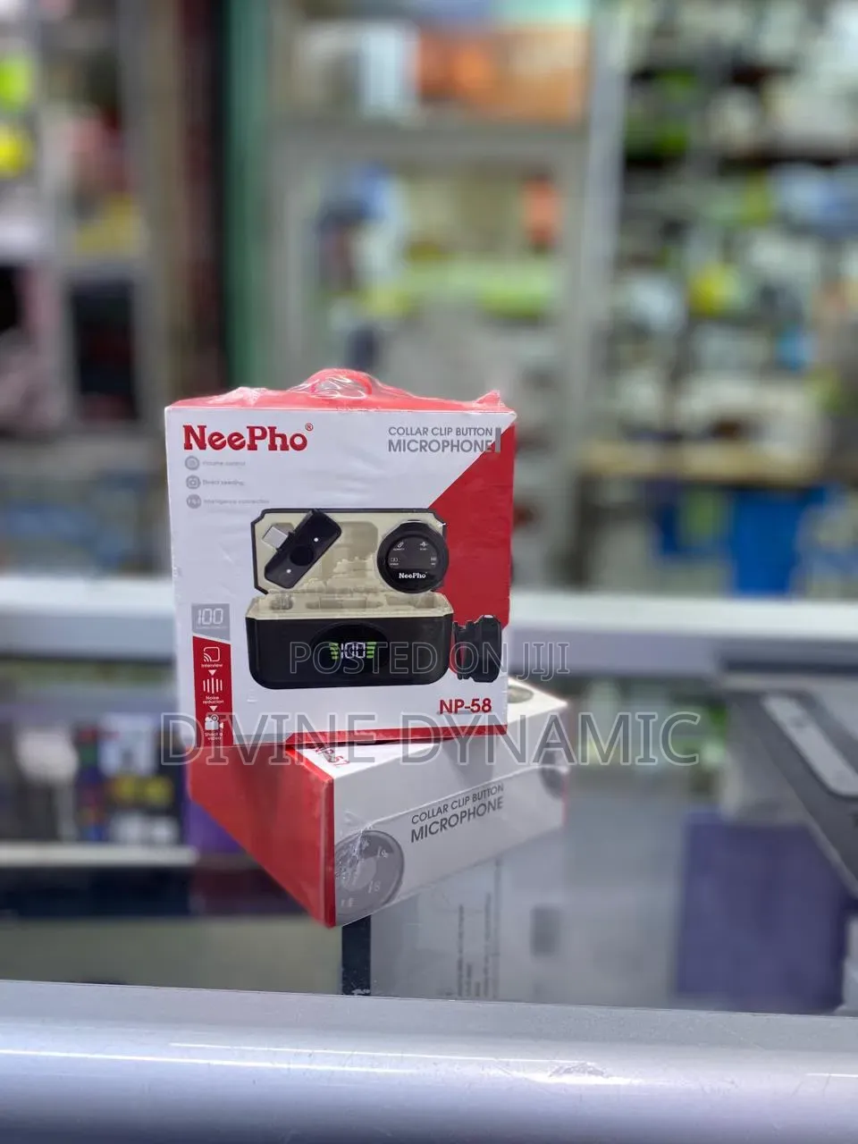Neepho Np-58 Collar Cup Button Microphone