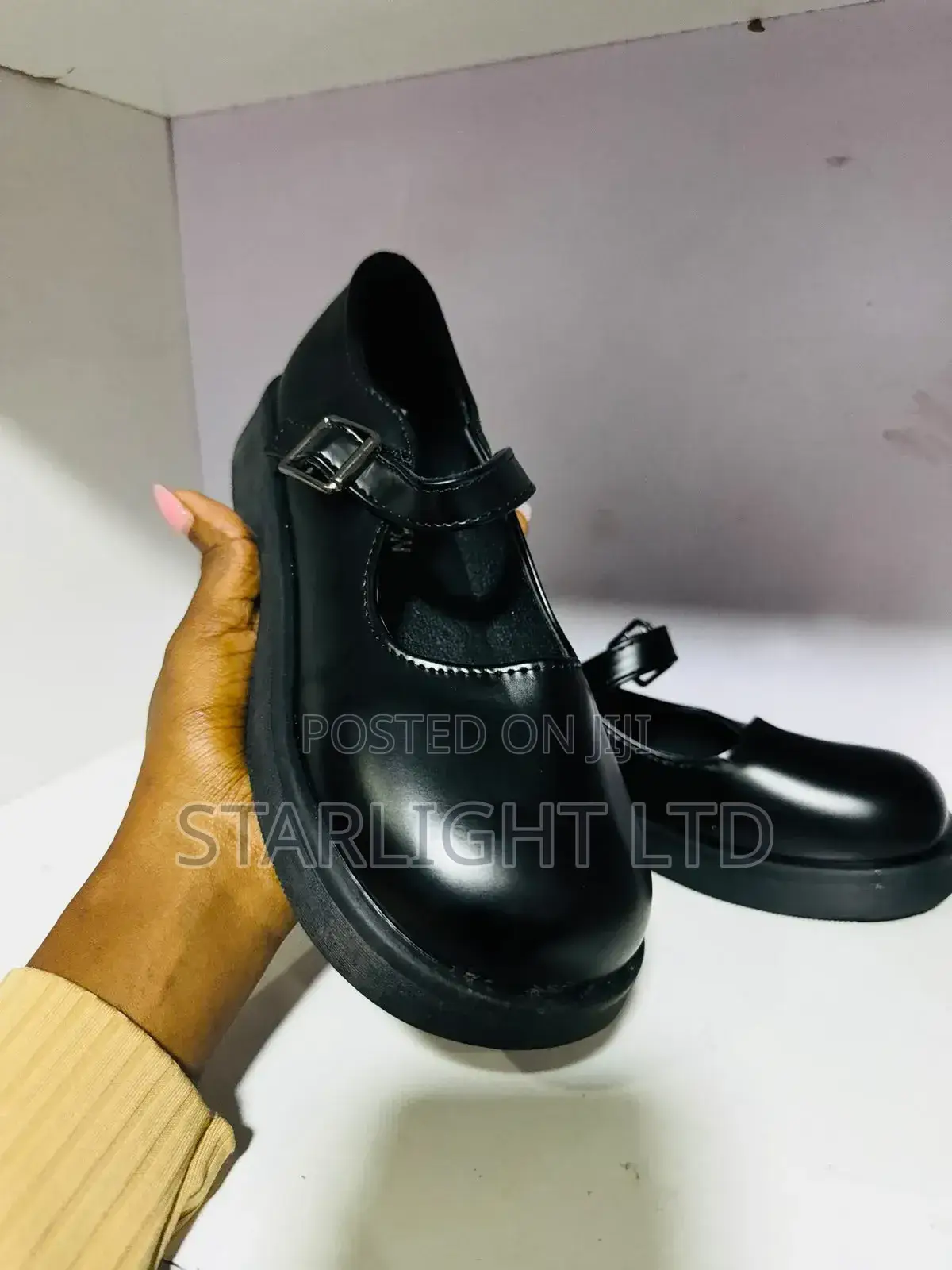 Children’s Black School Shoes – Soft, Comfortable Long-Lasting 23-35