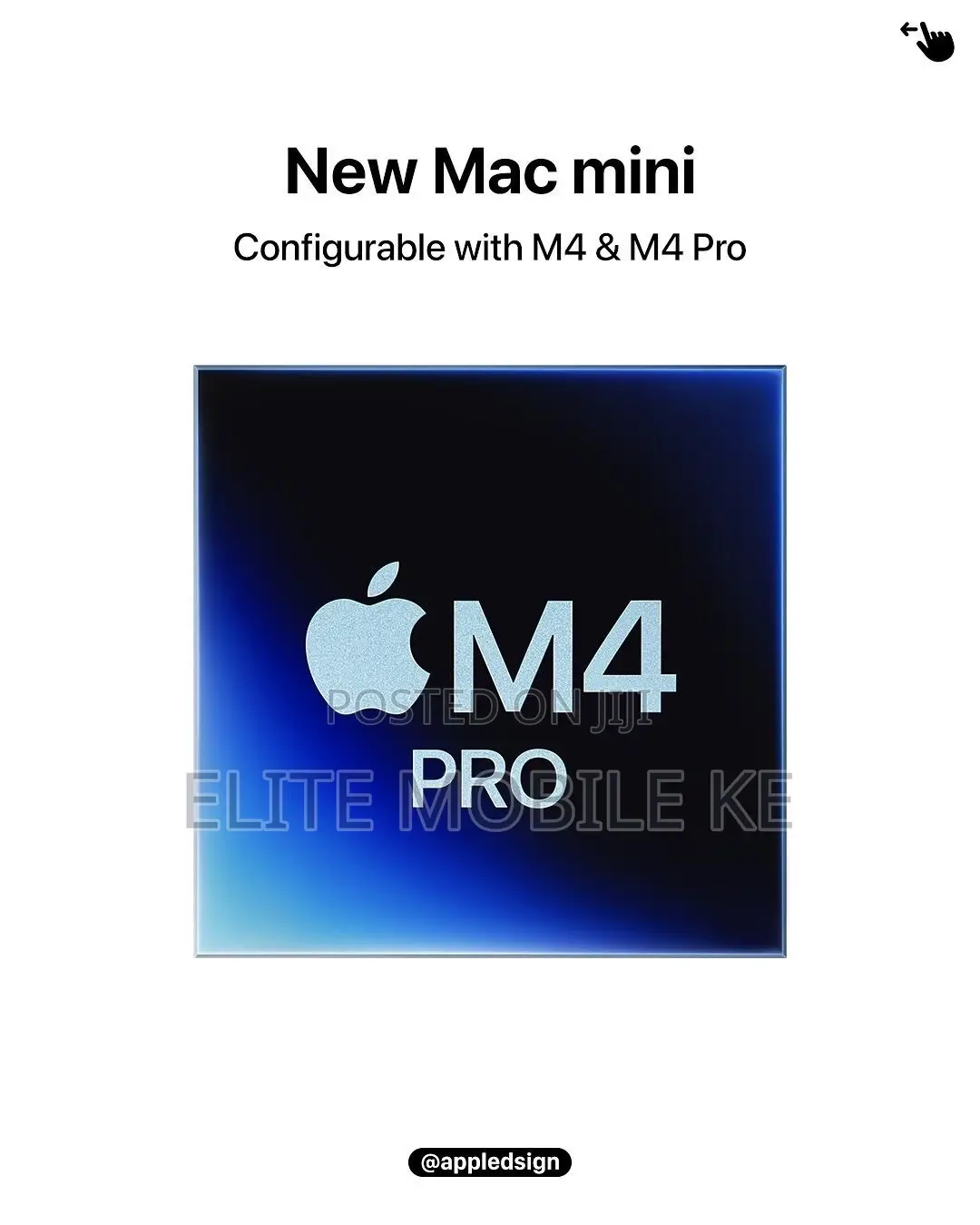 New Desktop Computer Apple Mac Mini M4 Pro 24GB Apple M4 Pro SSD 512GB
