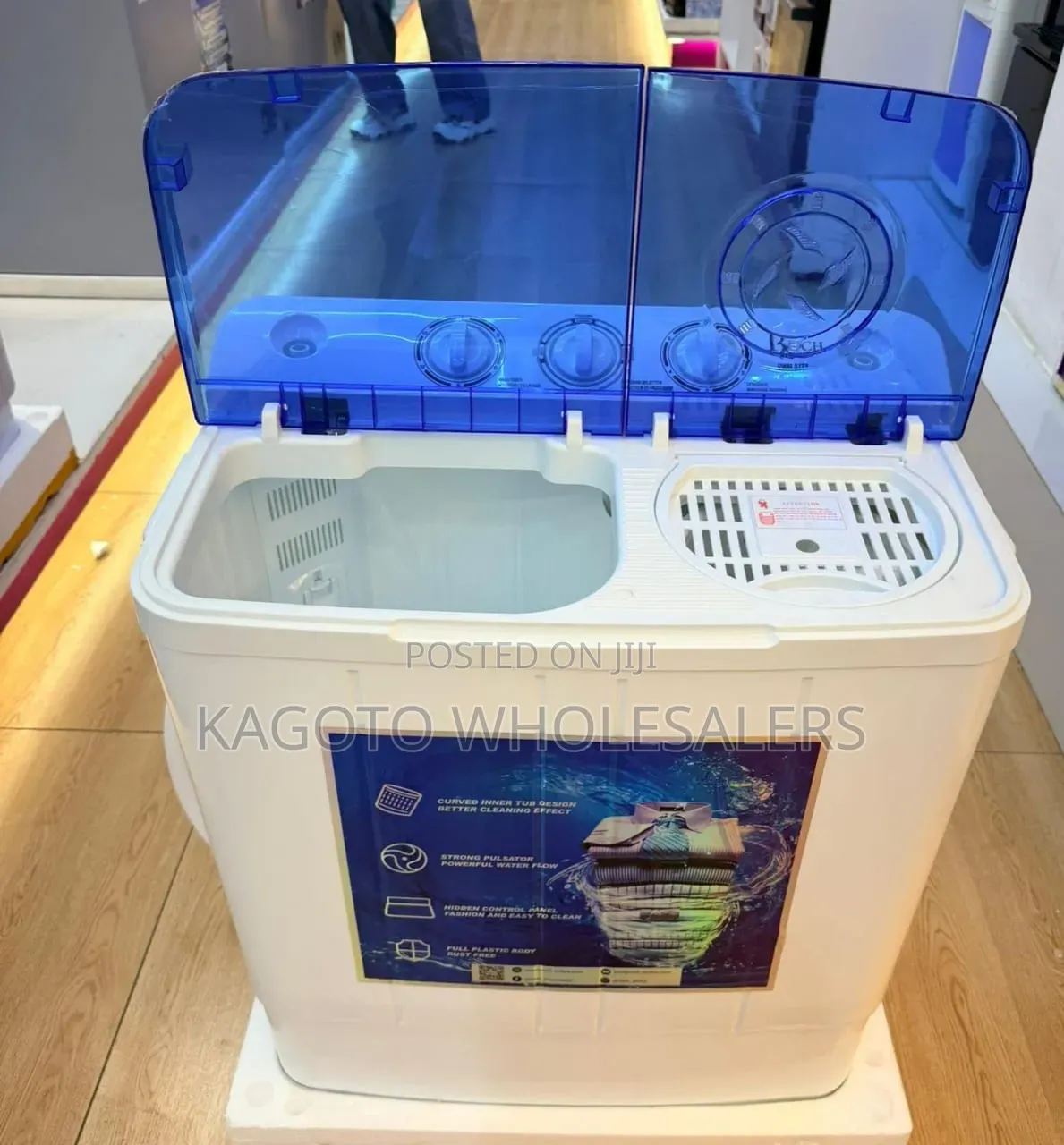 Roch 7kgs Top Load Twin Tub Washing Machine