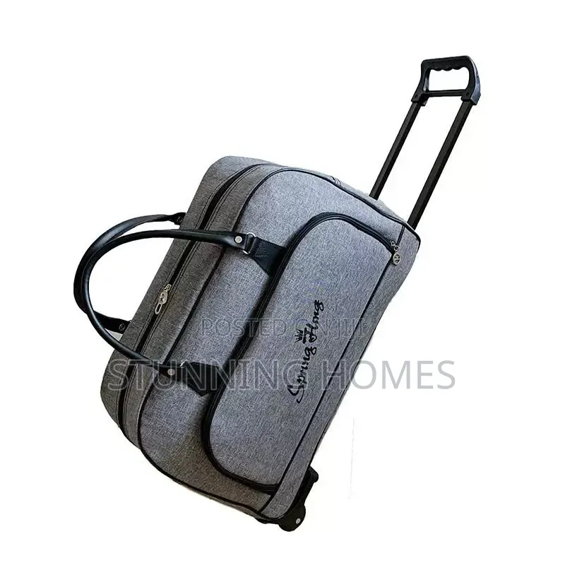 Portable Trolley Travel Bag With Straps