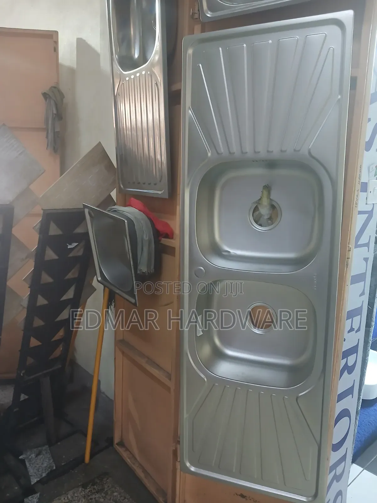 Double Bowl Double Drain Sink