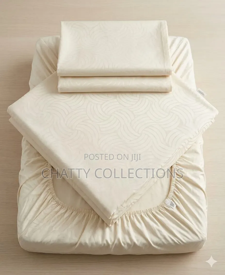 6 by 7 Plain Patterned Fitted Bedsheets