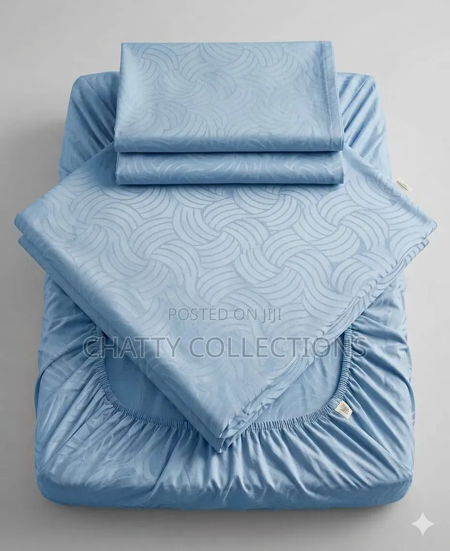 6 by 7 Plain Patterned Fitted Bedsheets