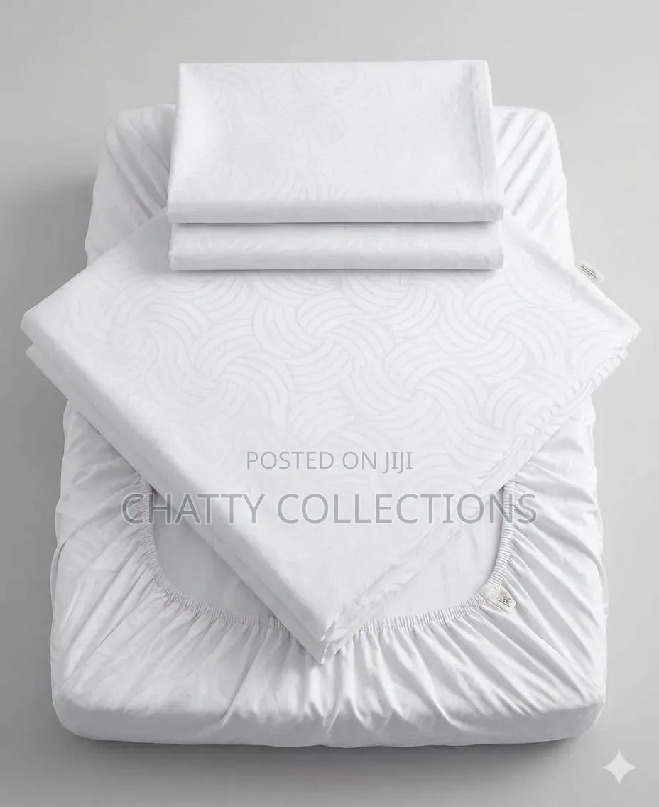 6 by 7 Plain Patterned Fitted Bedsheets
