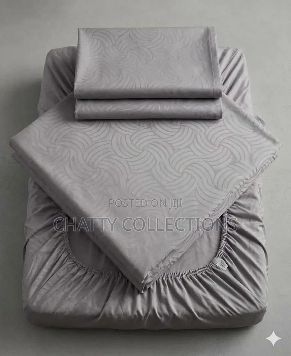 6 by 7 Plain Patterned Fitted Bedsheets