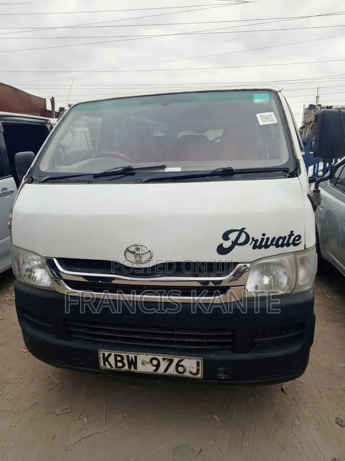 Toyota HiAce 2012 White