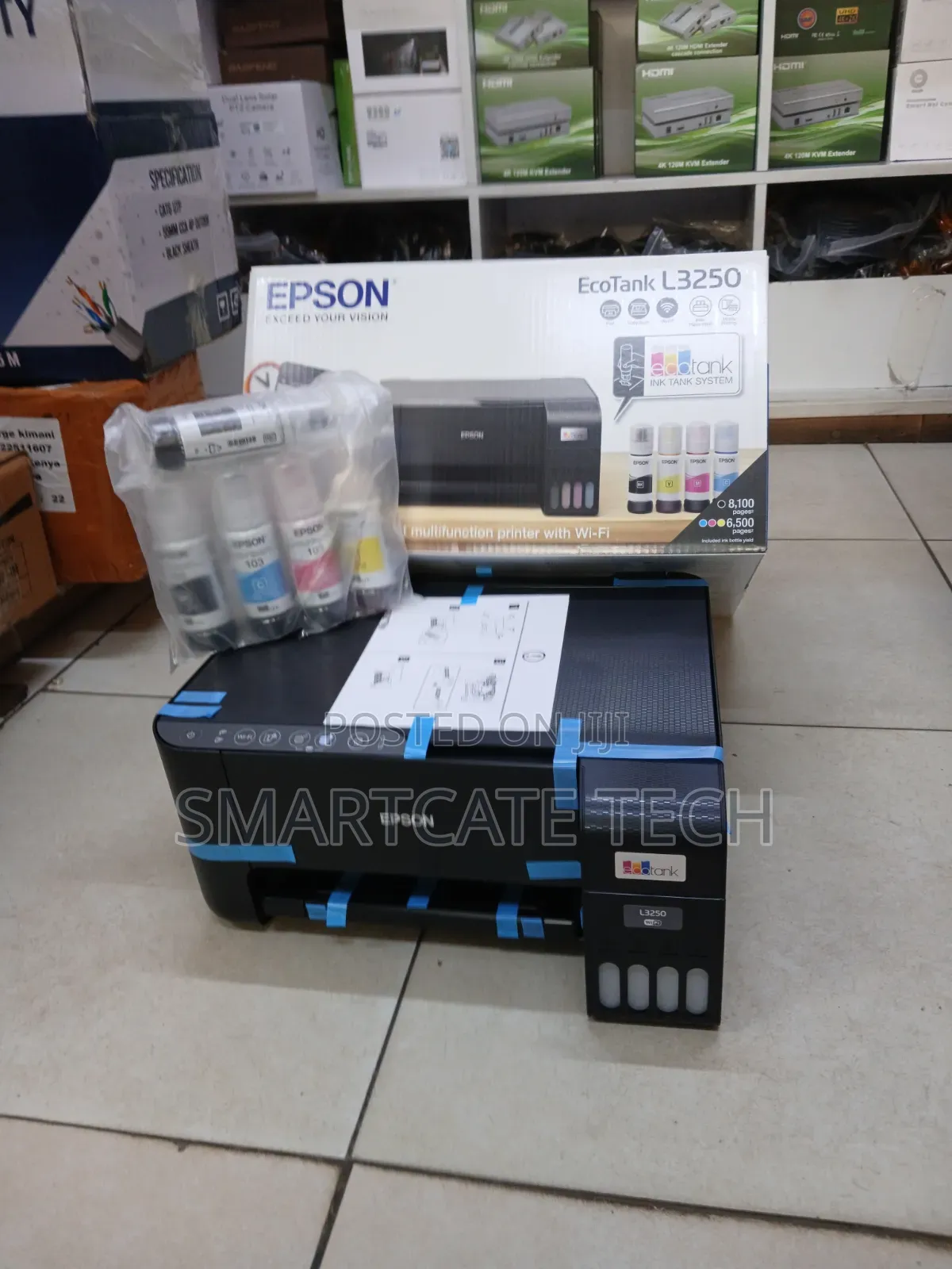 Original Epson L3250 Printer Copier Scanner Wireless Print Excel New