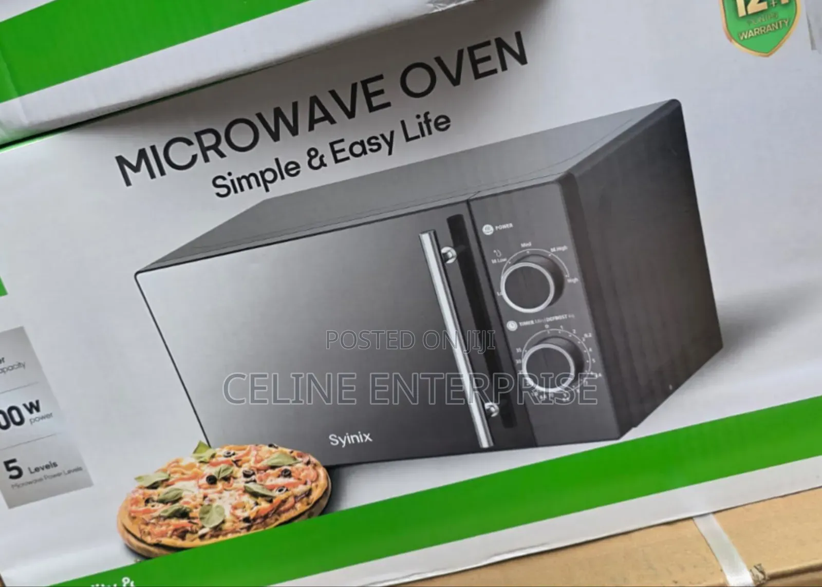 Synix 20L Manual Microwave – Powerful Reliable