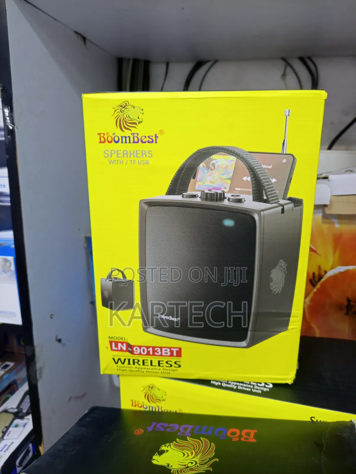 BoomBest LN-9013BT Portable Bluetooth Speaker With Deep Bass