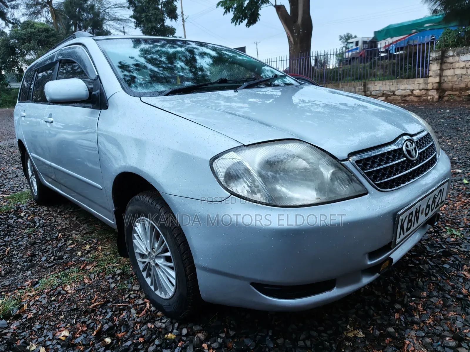Toyota Corolla Fielder 2003 Silver