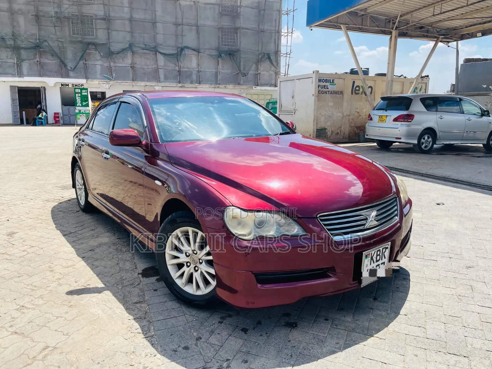 Toyota Mark X 2005 Burgundy