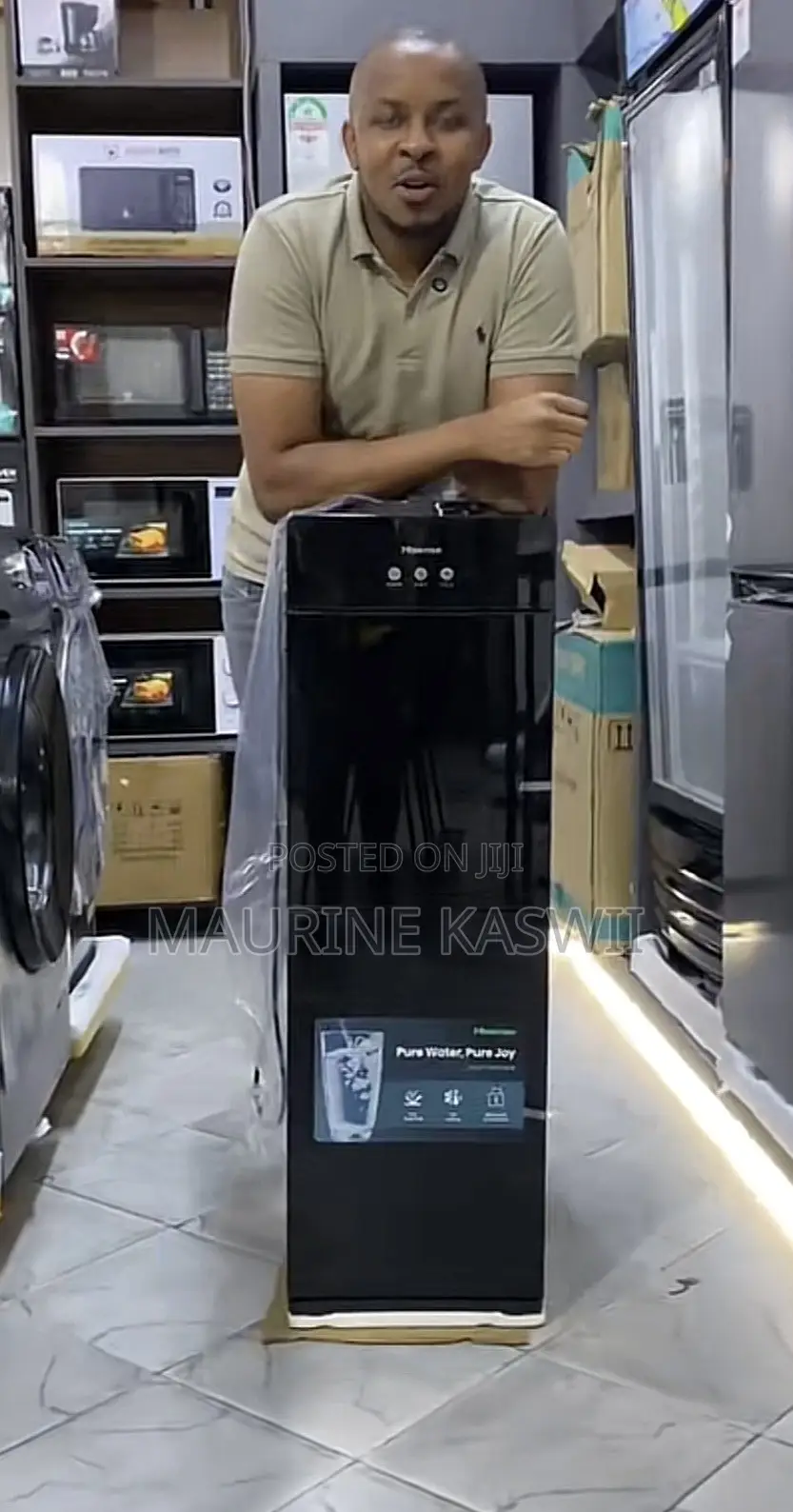 Hisense Water Dispenser With Compressor Hot,warm Cold