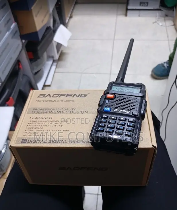 Baofeng Uv-5r Walkie Talkie – Fm Radio, Dual Standby