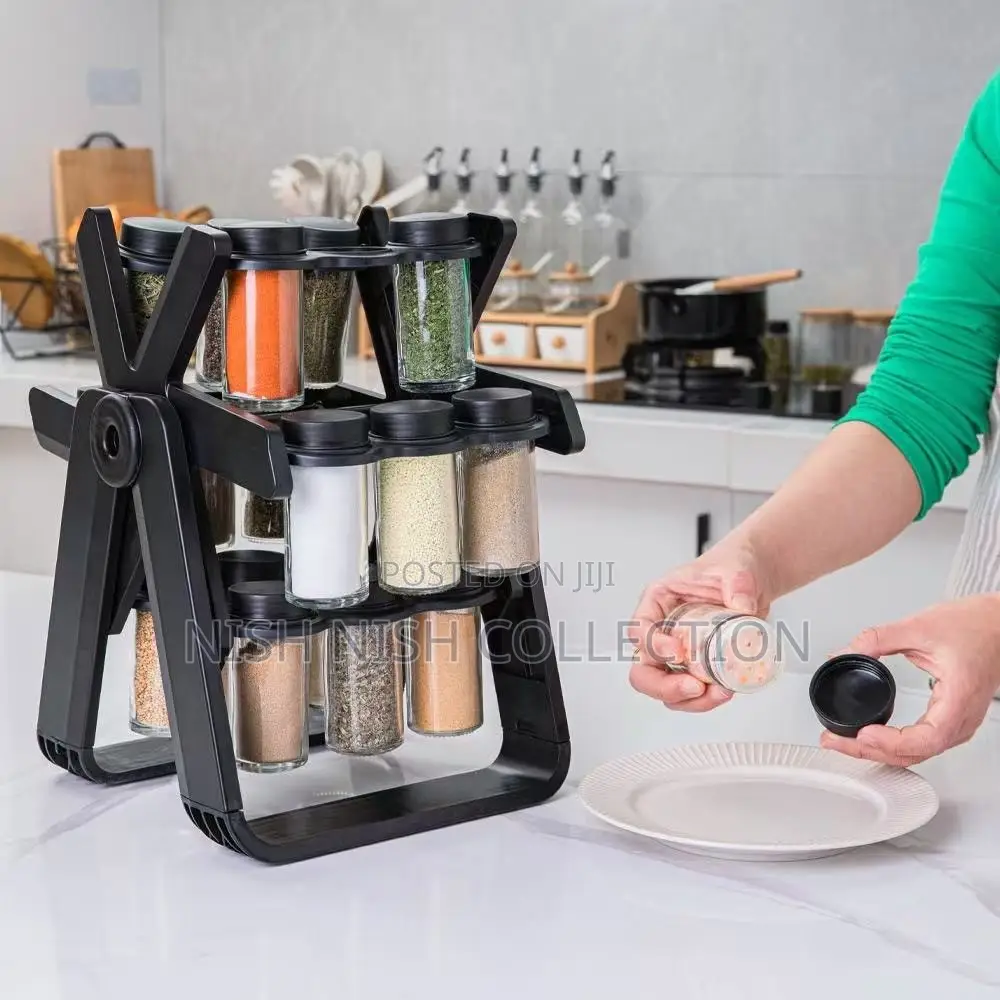Rotating Spice Jar