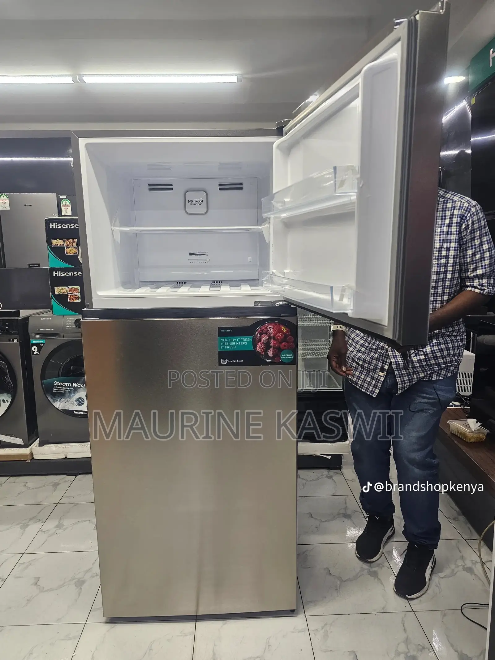 Hisense 424L Top Mount Freezer REF418Dr