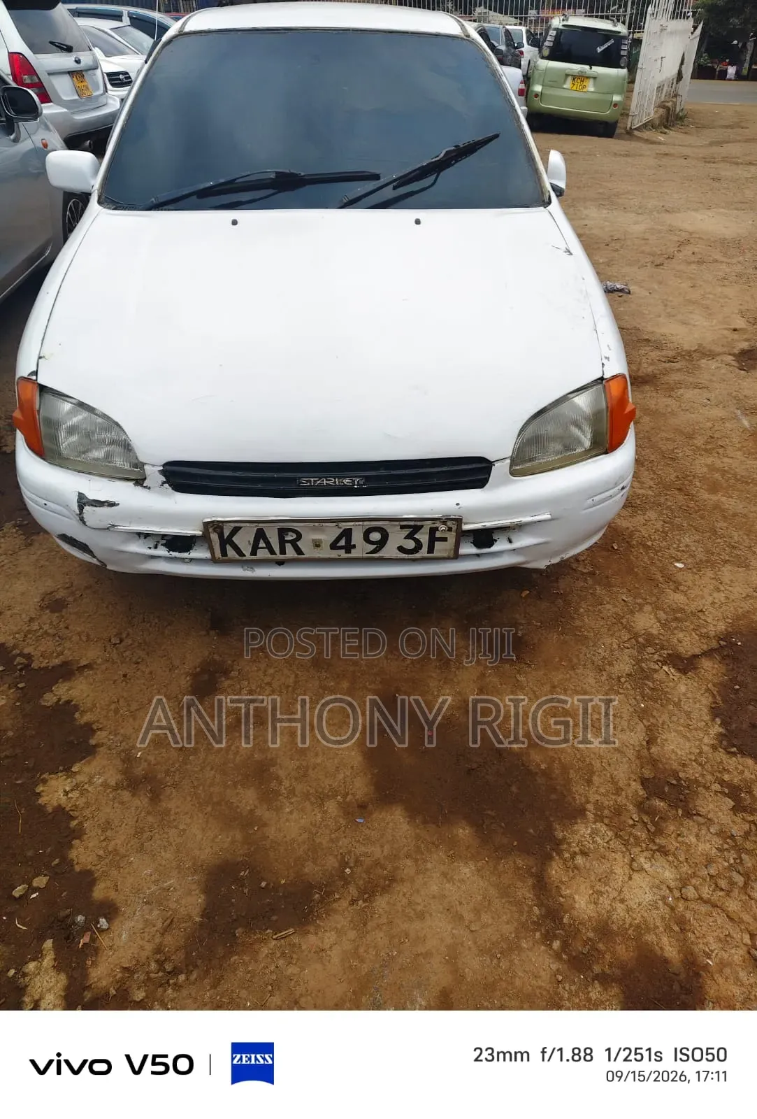 Toyota Starlet Glanza 1995 White