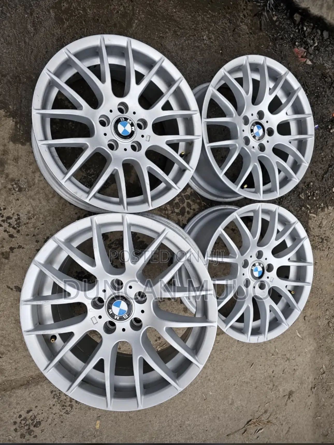 Original BMW 19 Inch Staggered Rims