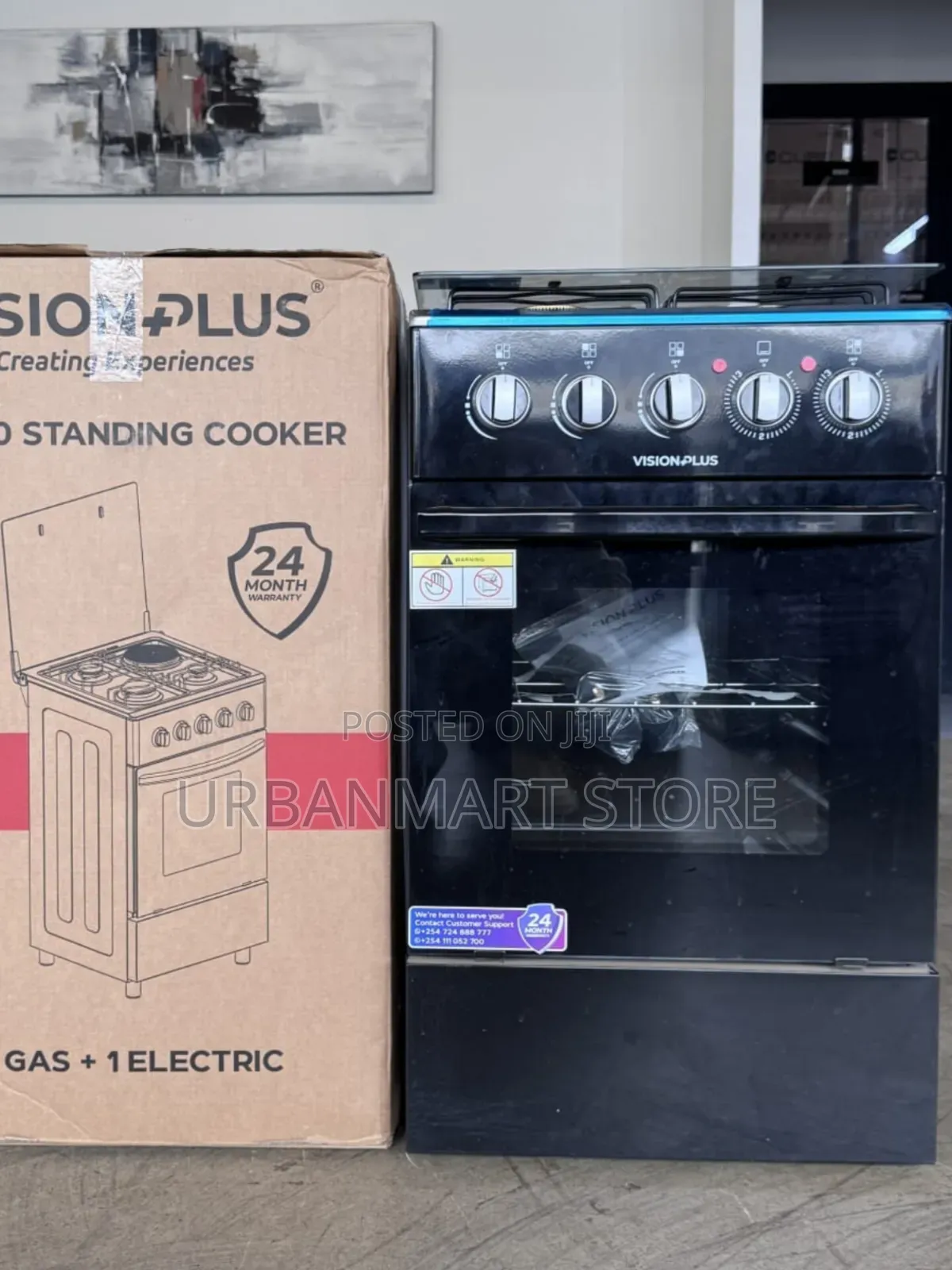 Vision 50x55 Full Gas Cooker With Gas Oven
