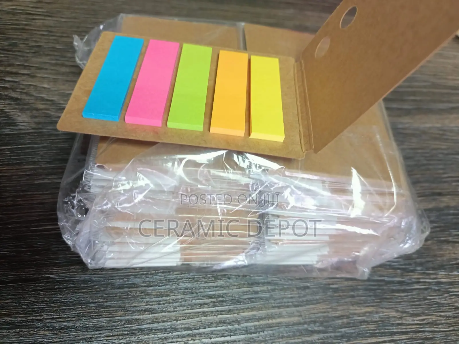 Multicolour Index Sticky Notes – 5 Colours- 24 Sets